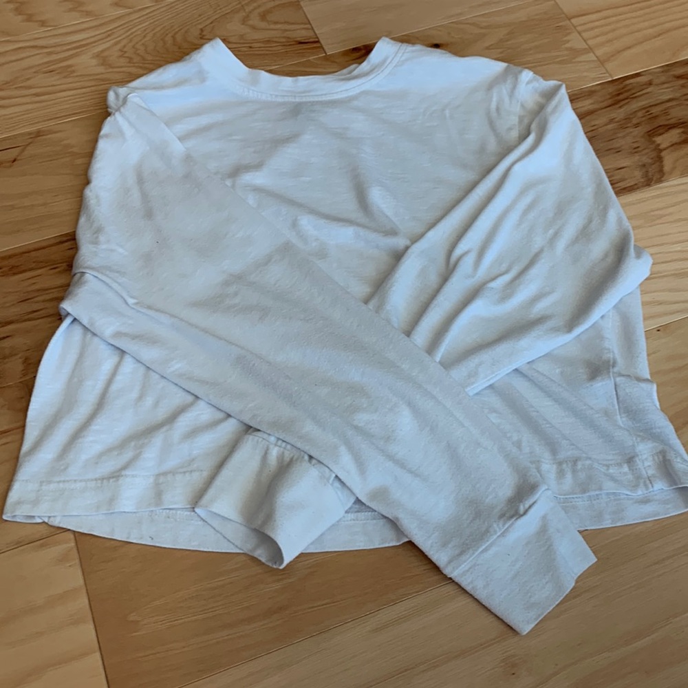 wild fable white crop top